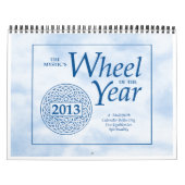 Het mystieke wiel van het jaar 2013 kalender (Hoes)