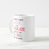 Het naaien maakt je een griezelige koffie Mok (Voorkant links)