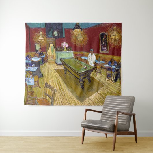Het Nachtcafé | Van Gogh | Wandkleed (In Situ (horizontaal))