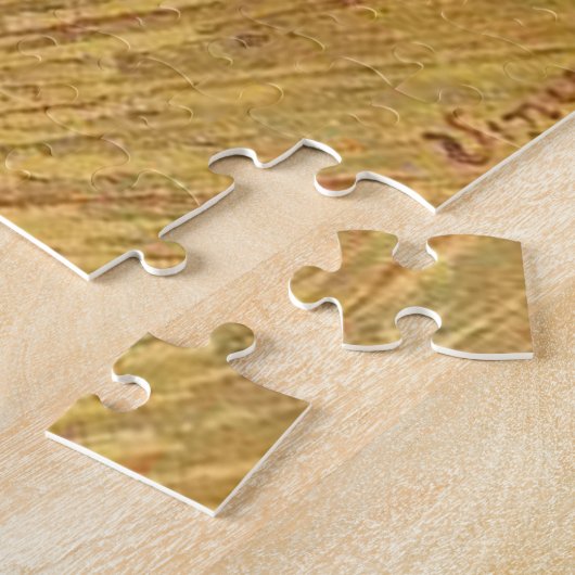 Het Nachtcafé ~ Vincent van Gogh Legpuzzel (Zijkant)