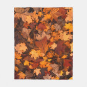 het najaar fleece deken (Voorkant)