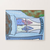 Het najaar in Minnesota Jigzaag Puzzle Legpuzzel (Horizontaal)