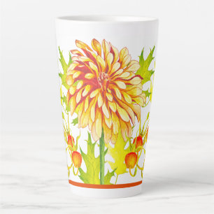 Het najaar van aankomst op een grote Latte Mok