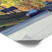 Het najaar van de Adirondacks Poster (Hoek)