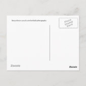 Het najaar van de Aspen Briefkaart (Achterkant)