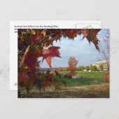 Het najaar van het Briefkaart van Convo (Voorkant / Achterkant)