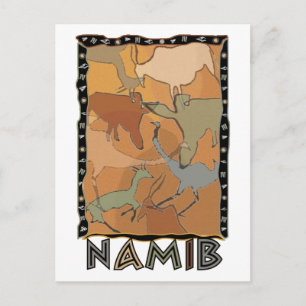 Het Namib-Briefkaart Briefkaart