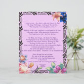 Het Narrow Road Writing Personalized Paper (Staand voorkant)