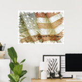 Het nastreven van het Poster van de vlag van Geluk (Thuiskantoor)