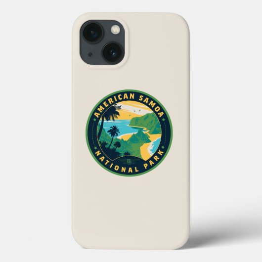Het Nationaal Park van de Amerikaanse Samoa Case-Mate iPhone Case (Achterkant)