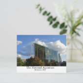 Het nationale aquarium briefkaart (Staand voorkant)