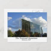 Het nationale aquarium briefkaart (Voorkant / Achterkant)