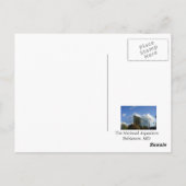 Het nationale aquarium briefkaart (Achterkant)