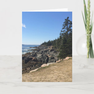 Het Nationale Park van Acadia, Maine Notecard Kaart