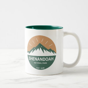 Het Nationale Park van Shenandoah Tweekleurige Koffiemok