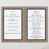 Het Nautical Lighthouse Burlap Wedding Collectie (Achterkant)