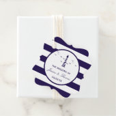 Het Nautical Lighthouse Wedding Collectie Bedankjes Labels (In situ)