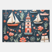 Het nautische inpakpapier (Voorkant)