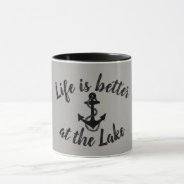 HET nautische LEVEN IS BETER IN DE LAK EN VOOR HET Mok