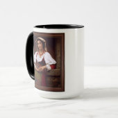 Het Neapolitan-meisje van Hugues Merle Mok (Voorkant links)