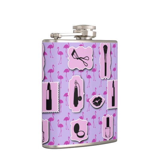 Het Necessies Cosmetic Logo Pattern Heupfles (Rechts)