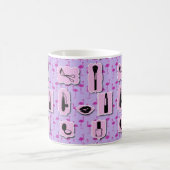 Het Necessies Cosmetic Logo Pattern Koffiemok (Center)