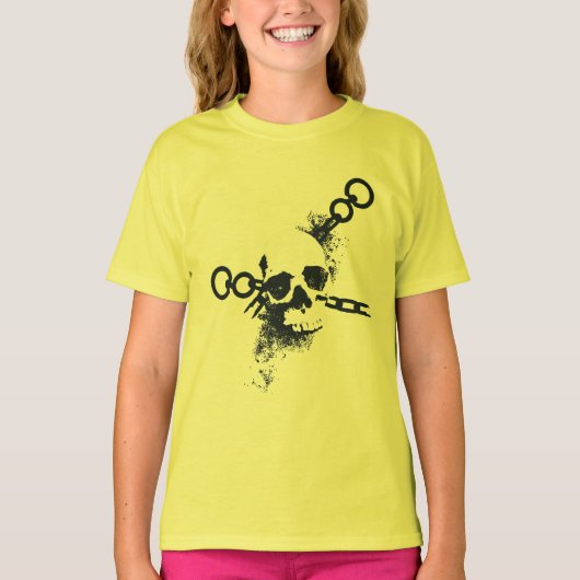 Het Necrocer Skull-symbool T-shirt (Voorkant)