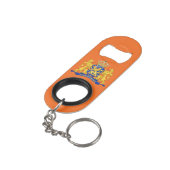 Het Nederlandse wapen op onze boot Mini Flessenopener (Achterkant Gekanteld)