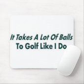 Het neemt ALot van Kogels Muismat (Met muis)