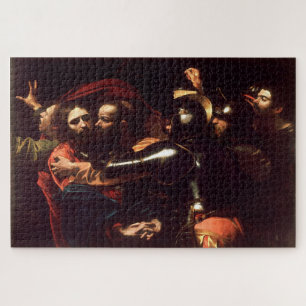 Het nemen van Christus (1602) - Caravaggio Legpuzzel
