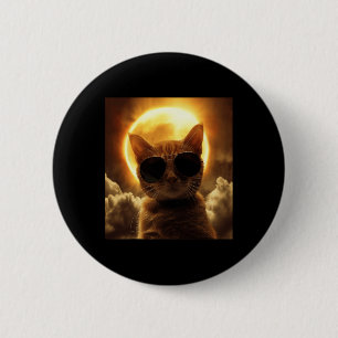 Het nemen van een selfie met zonne-eclips dragen v ronde button 5,7 cm