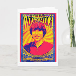Het nemen van Wenskaart Woodstock Kaart