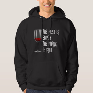 Het nest is leeg en de Drink is volledig glas uit  Hoodie