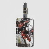 Het net beschermen bagagelabel (Voorkant (verticaal))