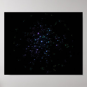 Het Netwerk 2019 van de Gevolgen van de Talen van  Poster