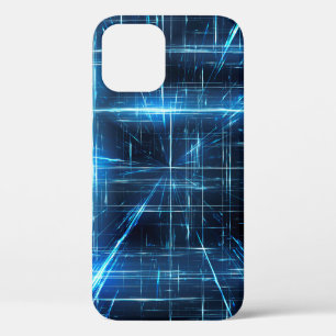 Het netwerklichtpunten van het Web van licht iPhone 12 Hoesje