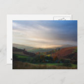 Het nevelige Uitzicht van de Ochtend Briefkaart (Voorkant / Achterkant)