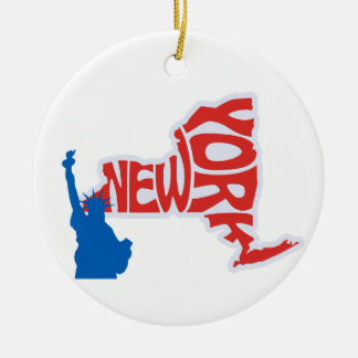 Het New York State Christmas Tree Ornament