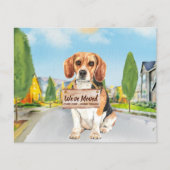 Het Nieuwe Adres van de Beagle van de begroting he (Voorkant)