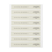 Het nieuwe Adres van de Terugkeer van de Chimney E (Vel)