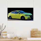 HET NIEUWE DODGE DART-POSTER POSTER (Keuken)