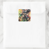 Het nieuwe Hoesje van 52 #5 Vierkante Sticker (Tas)