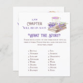 Het nieuwe Hoofdstuk begint de Spel van het Verhaa (Voorkant / Achterkant)