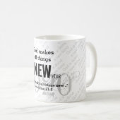 HET NIEUWE JAAR 2020 Gepersonaliseerd WITTE VAN de Koffiemok (Voorkant rechts)