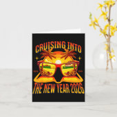 Het nieuwe jaar 2026 binnenvaren kaart (Gele Bloem)