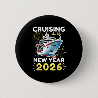 Het nieuwe jaar 2026 binnenzeilen ronde button 5,7 cm