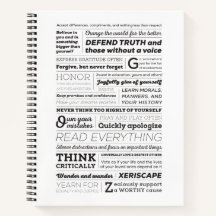 Het nieuwe Notitieboek van 8,5 x 11 harde schijven