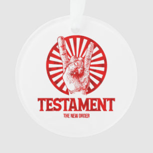 Het Nieuwe Orde Testament Ornament