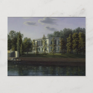Het nieuwe paviljoen briefkaart