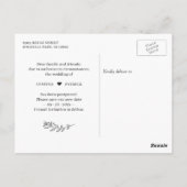 Het Nieuwe Plan van de weddenschap sparen de Nieuw Briefkaart (Achterkant)